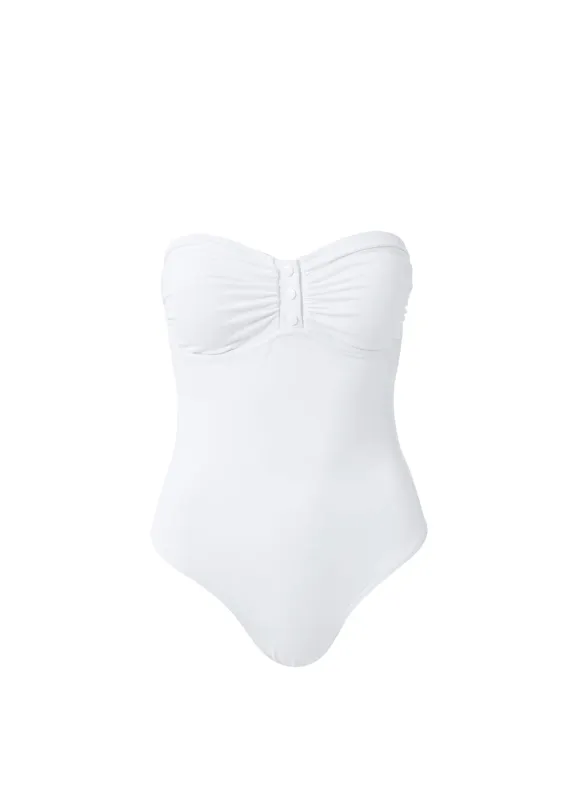 Remy White Swimsuit sold by Melissa Odabash
