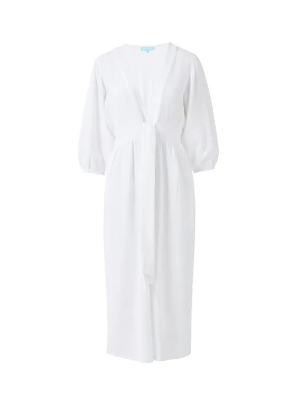 Siobhan White Kaftan made by Melissa Odabash