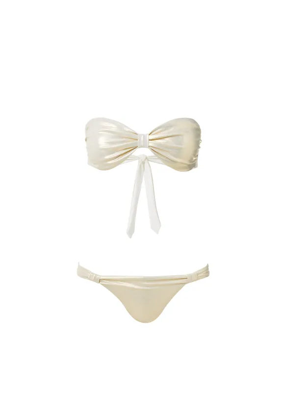 Stockholm Gold Bikini sold by Melissa Odabash