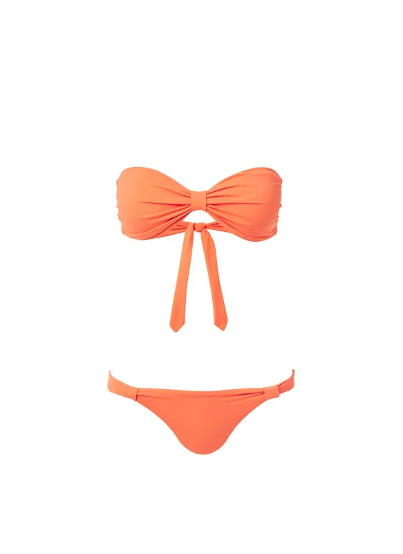 Stockholm Orange Bikini sold by Melissa Odabash