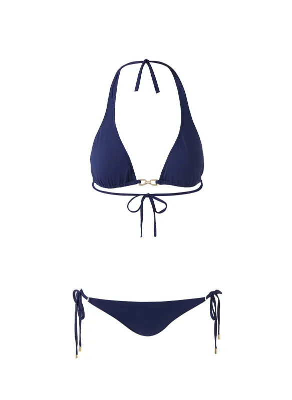 Antibes Navy Bikini sold by Melissa Odabash