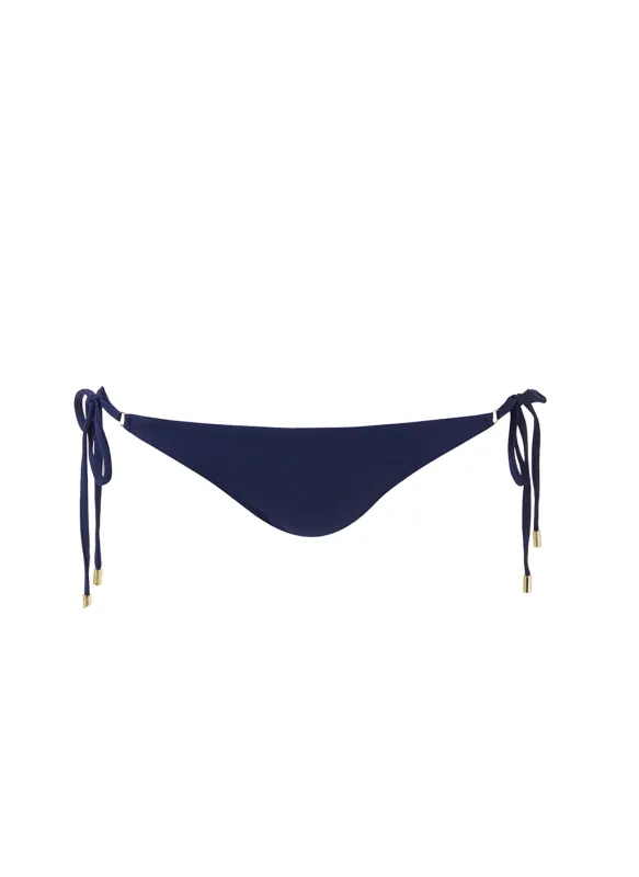 Antibes Navy Bikini Bottom sold by Melissa Odabash