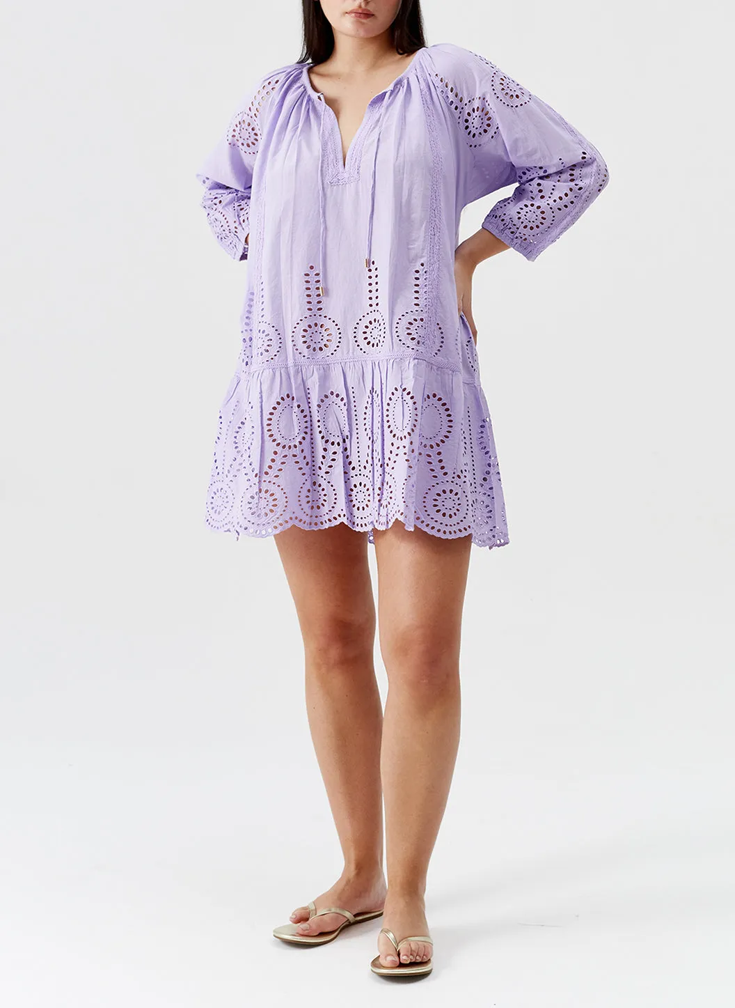 Ashley Lavender Kaftan sold by Melissa Odabash product image thumbnail 5