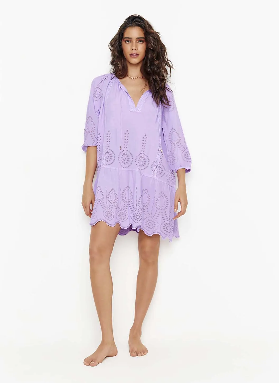 Ashley Lavender Kaftan sold by Melissa Odabash product image thumbnail 2