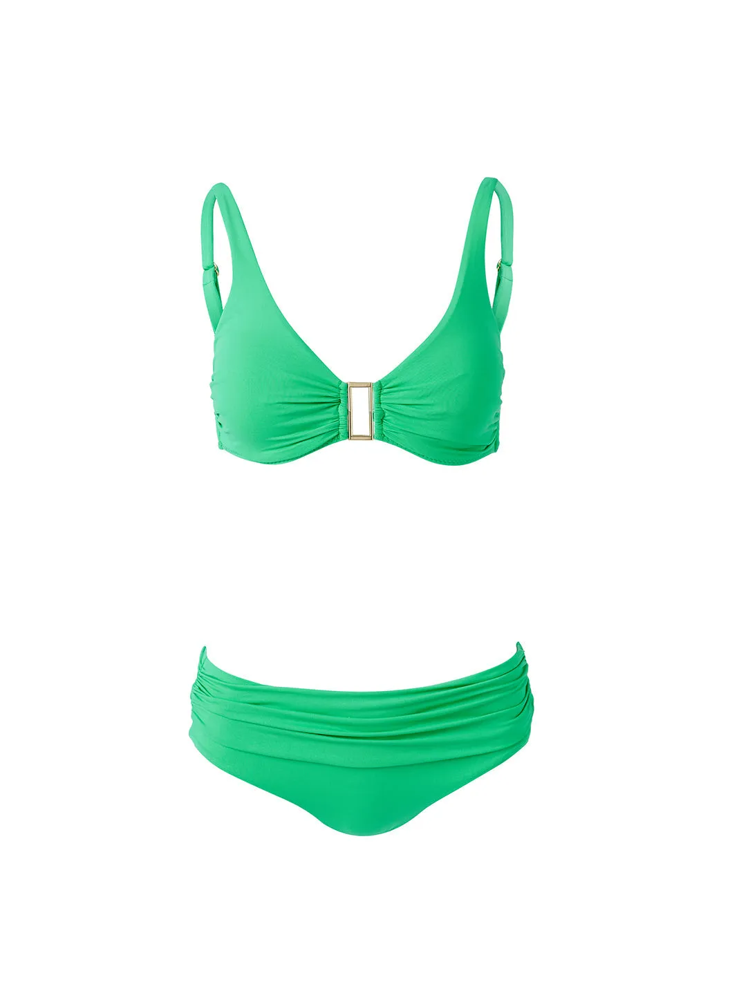 Bel Air Green Bikini sold by Melissa Odabash