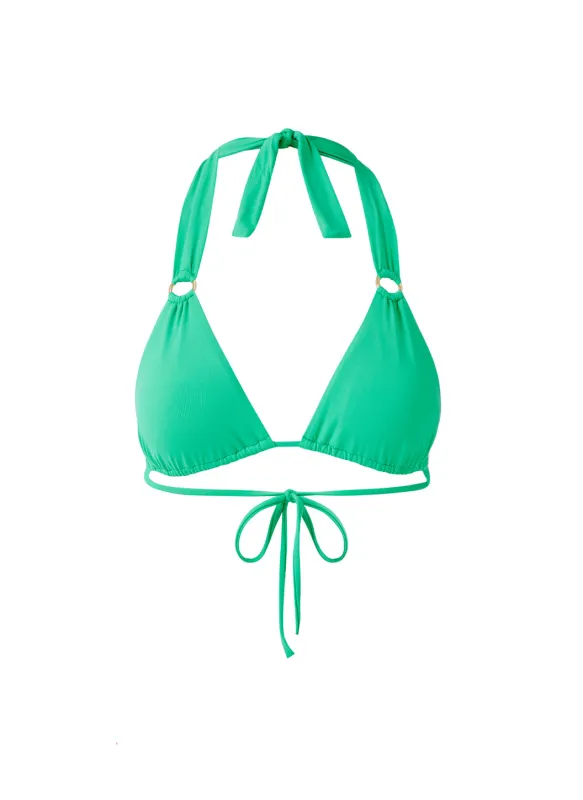 Caracas Green Bikini Top sold by Melissa Odabash