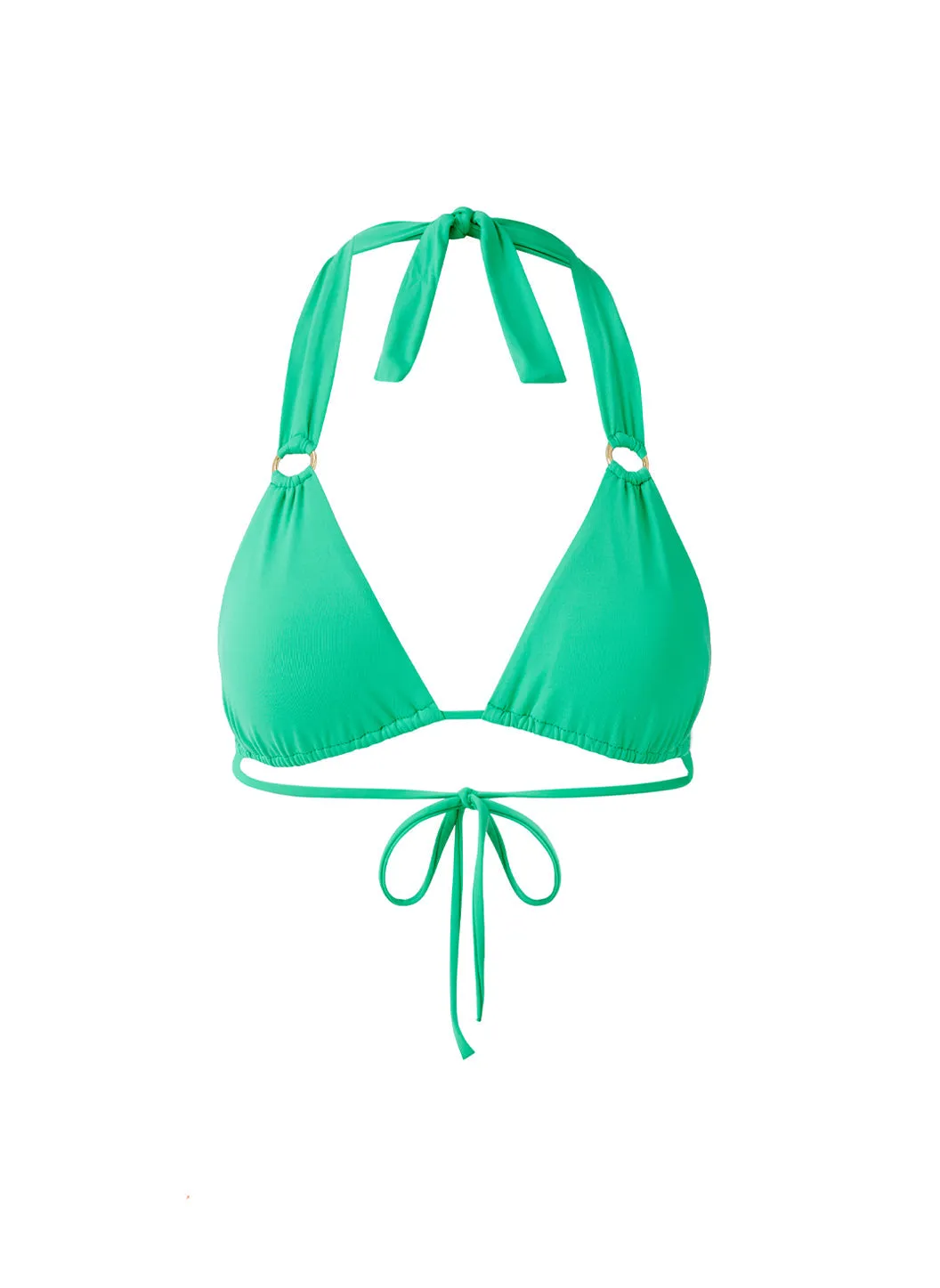Caracas Green Bikini Top sold by Melissa Odabash