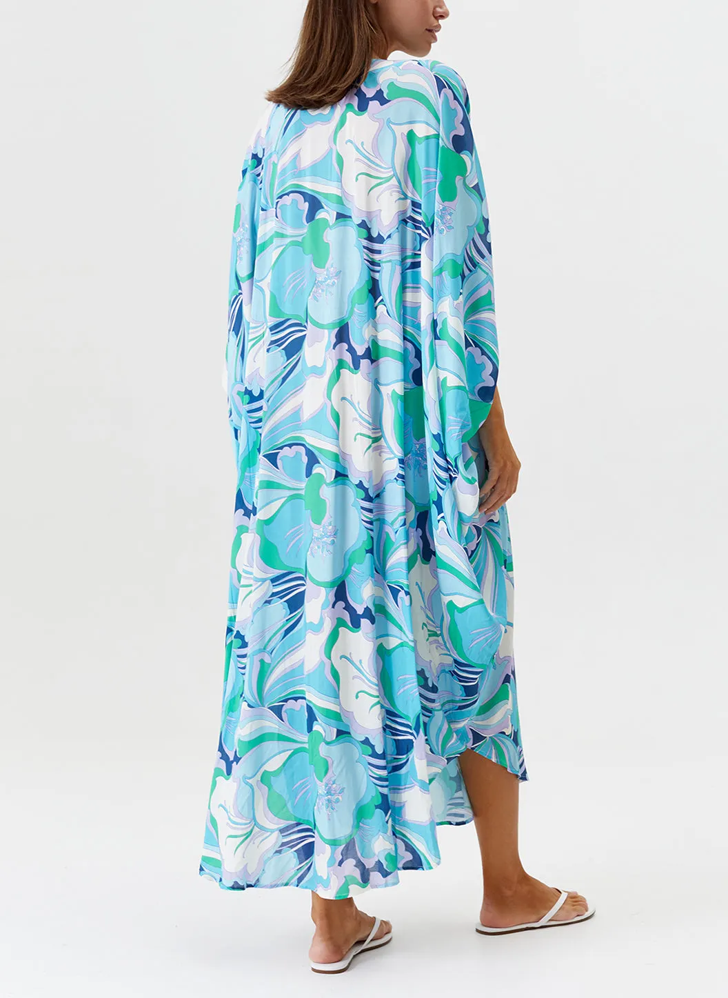 Frederica Bloom Kaftan sold by Melissa Odabash product image thumbnail 5