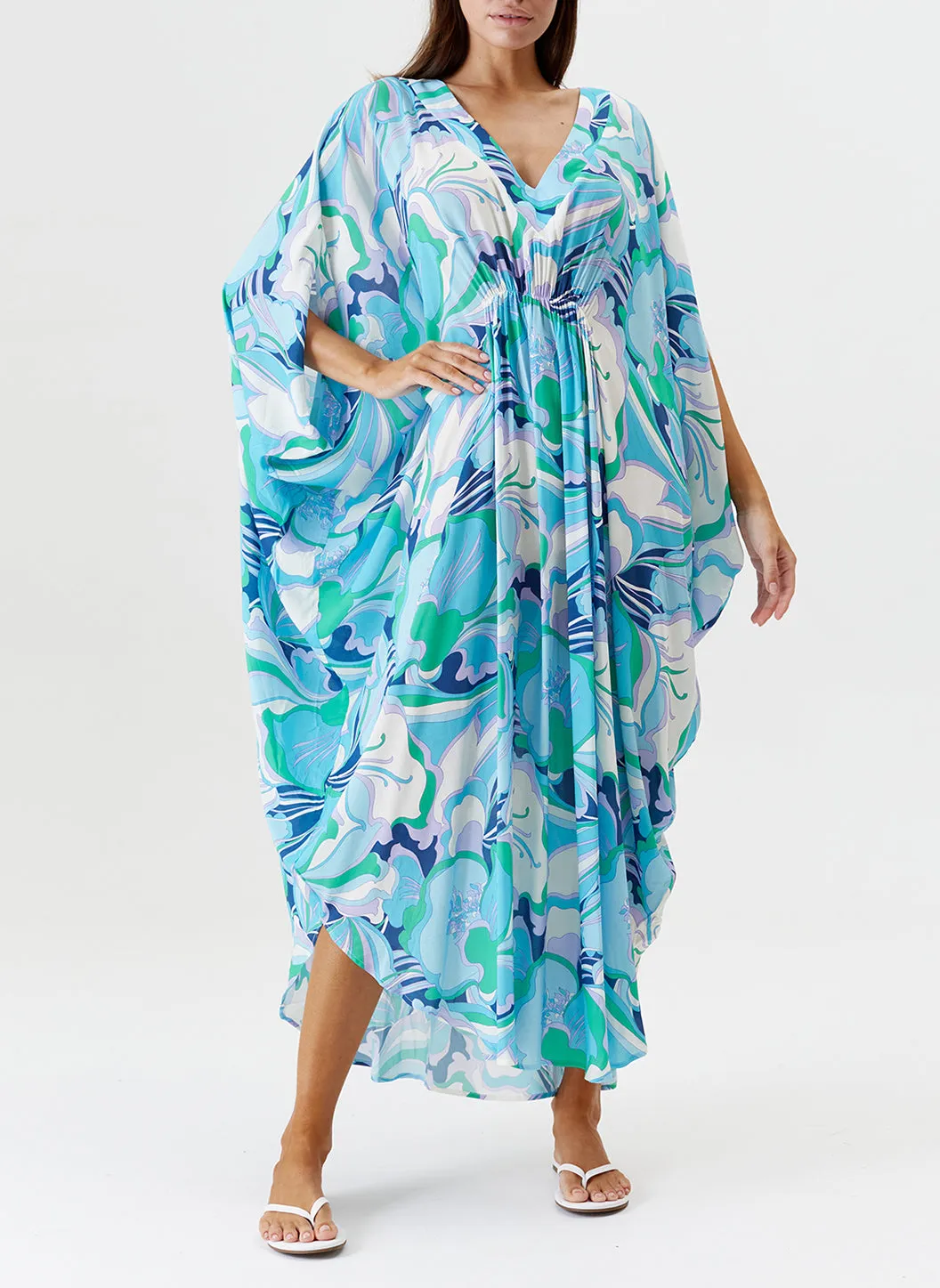 Frederica Bloom Kaftan sold by Melissa Odabash product image thumbnail 4