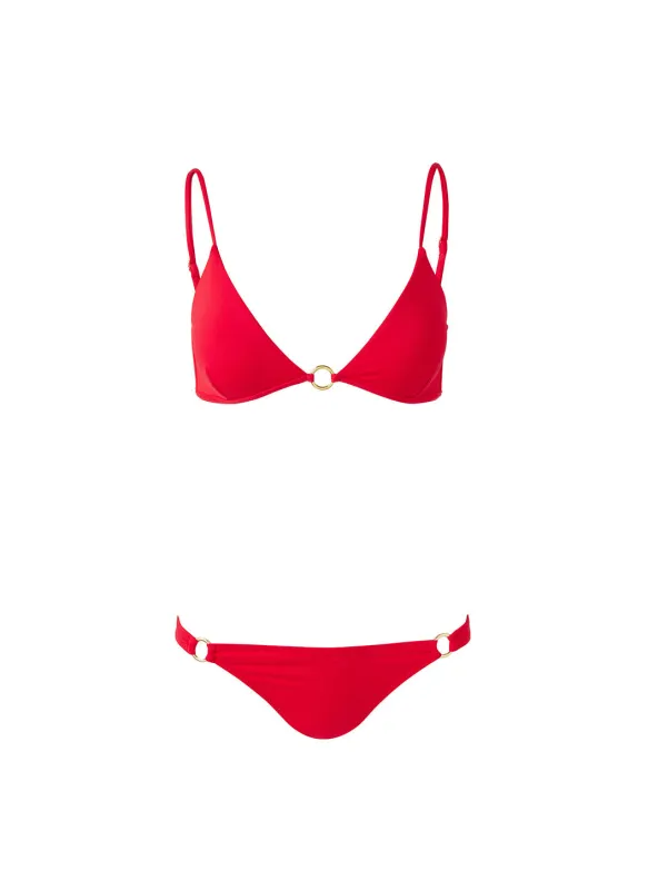 Greece Red Bikini sold by Melissa Odabash