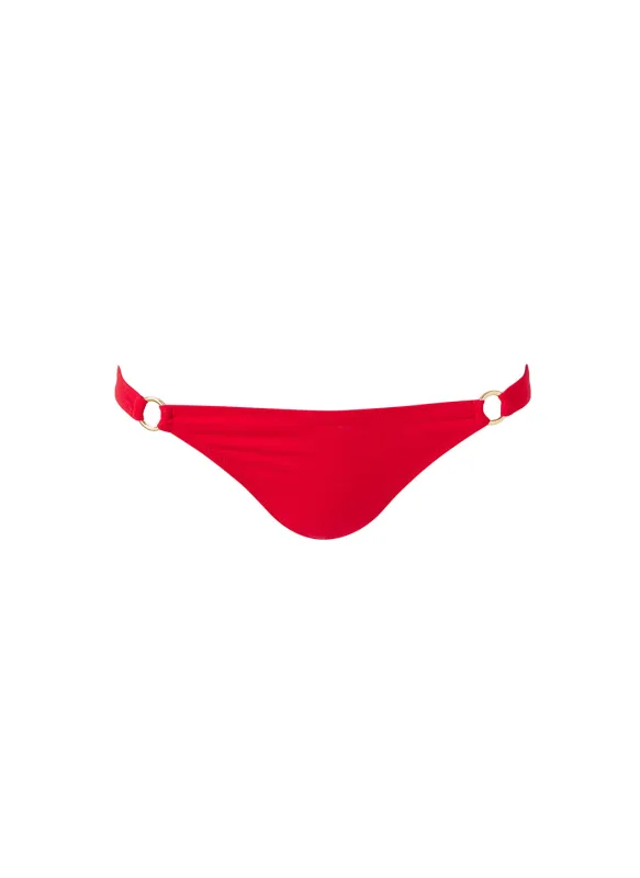 Greece Red Bikini Bottom sold by Melissa Odabash