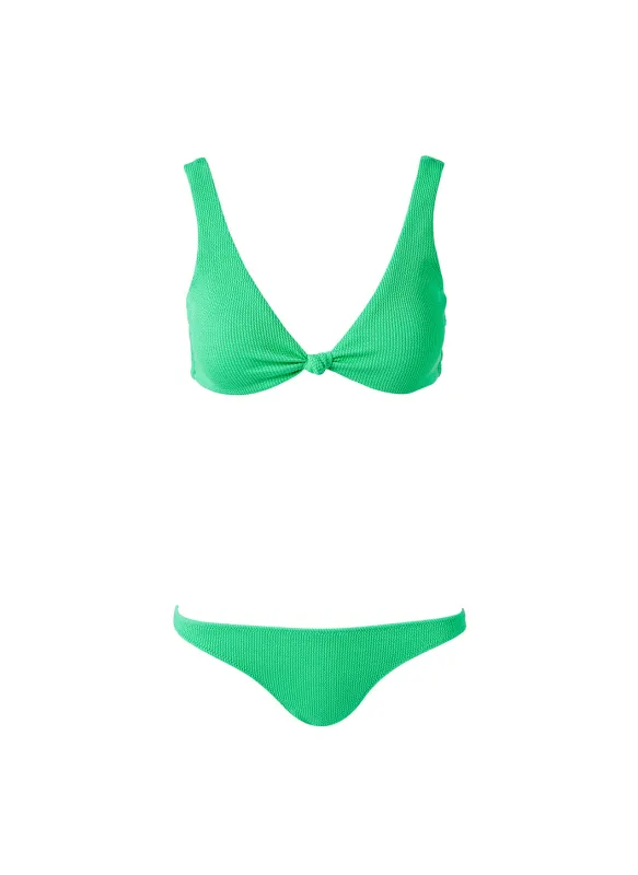 Ibiza Green Ridges Bikini sold by Melissa Odabash