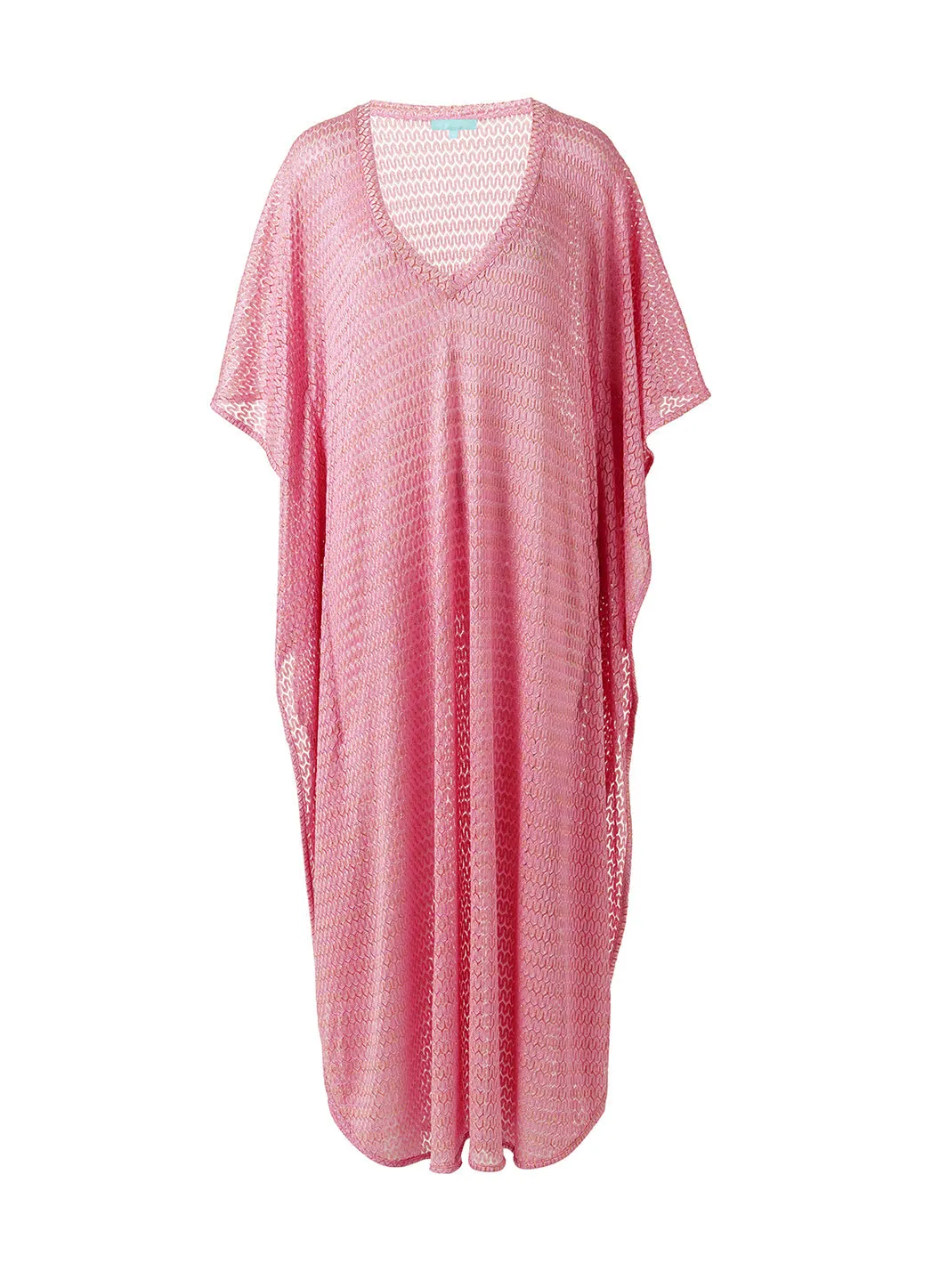 June Pink Gold Kaftan sold by Melissa Odabash