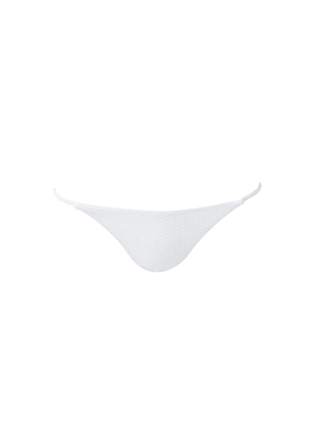 Livorno White Weave Bikini Bottom sold by Melissa Odabash