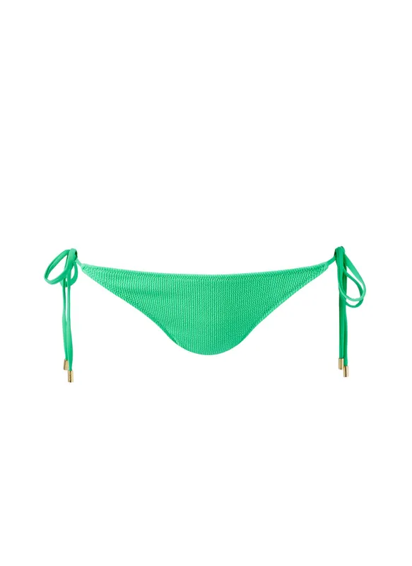 Melbourne Green Ridges Bikini Bottom sold by Melissa Odabash