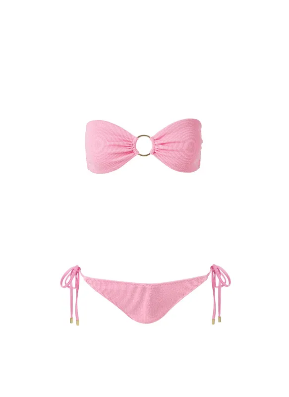 Melbourne Pink Ridges Bikini sold by Melissa Odabash
