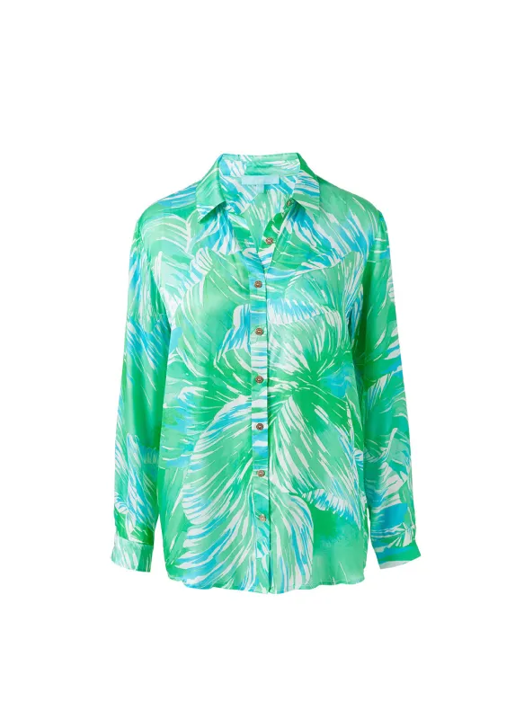Millie Rainforest Shirt made by Melissa Odabash