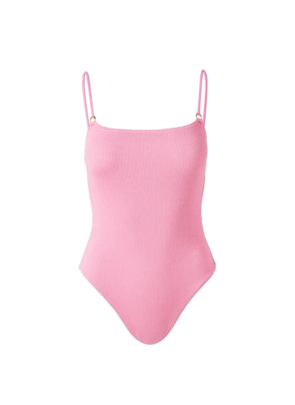 Palma Pink Ridges Swimsuit sold by Melissa Odabash