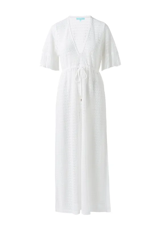 Phoebe White Kaftan sold by Melissa Odabash