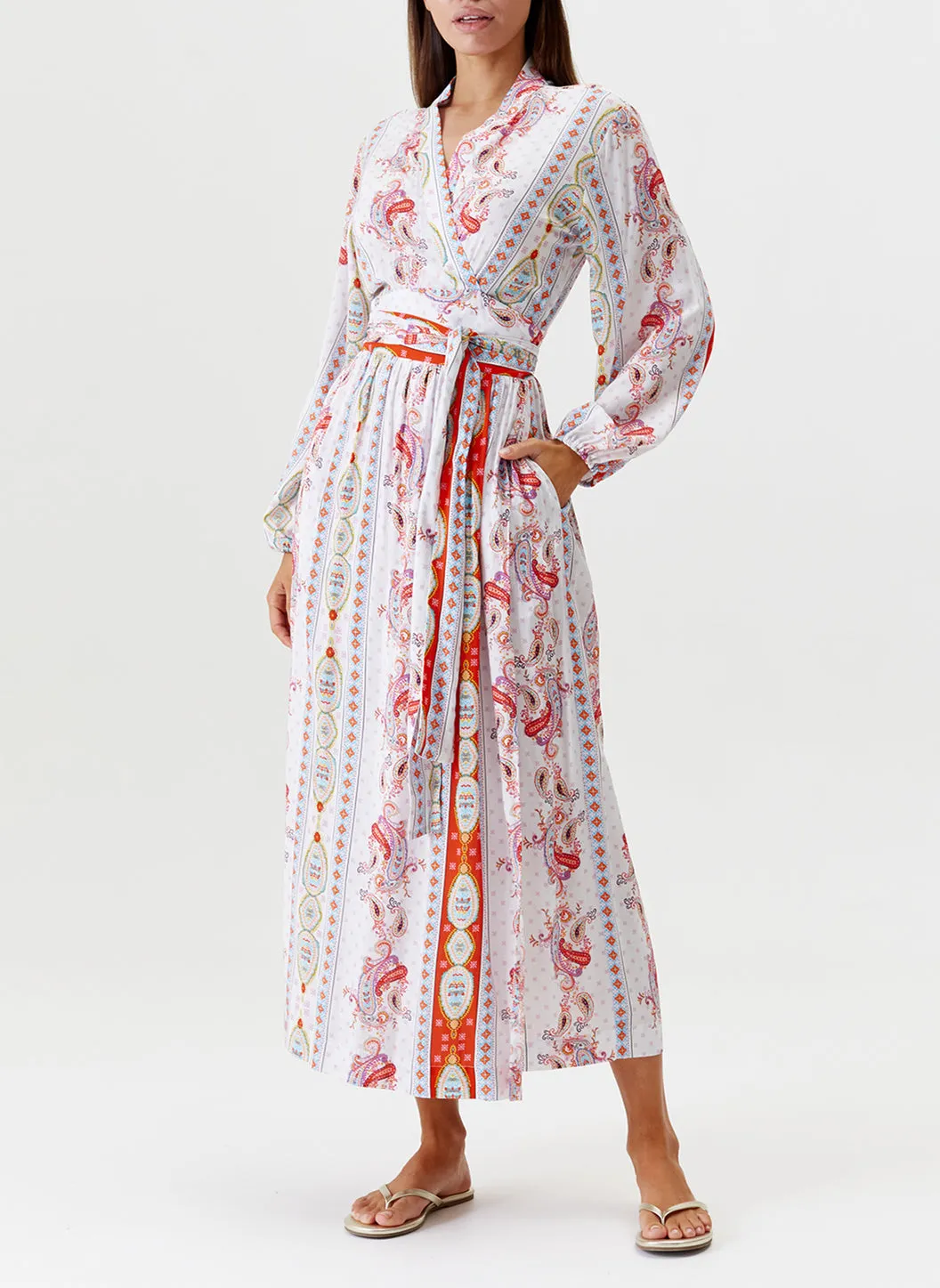 Rachel Menagerie Dress sold by Melissa Odabash product image thumbnail 3