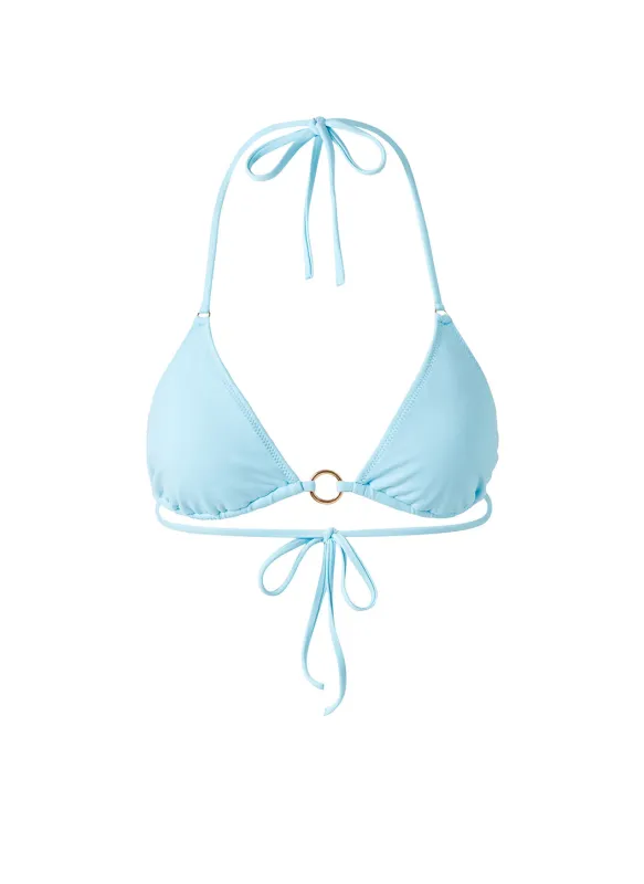 Venice Sky Bikini Top sold by Melissa Odabash