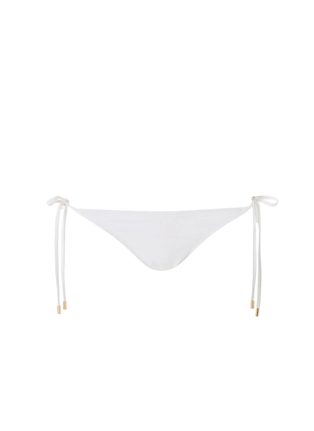 Miami White Bikini Bottom sold by Melissa Odabash