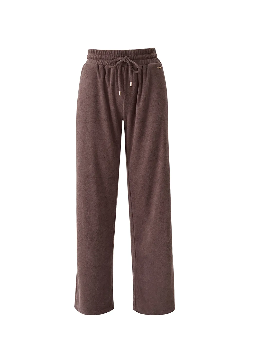 Betty Coffee Trousers sold by Melissa Odabash