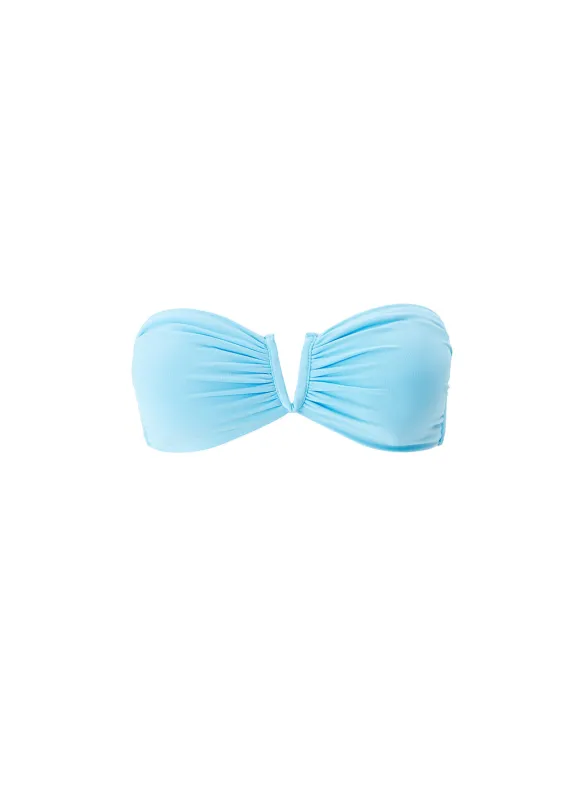 Alba Celeste Bikini Top sold by Melissa Odabash