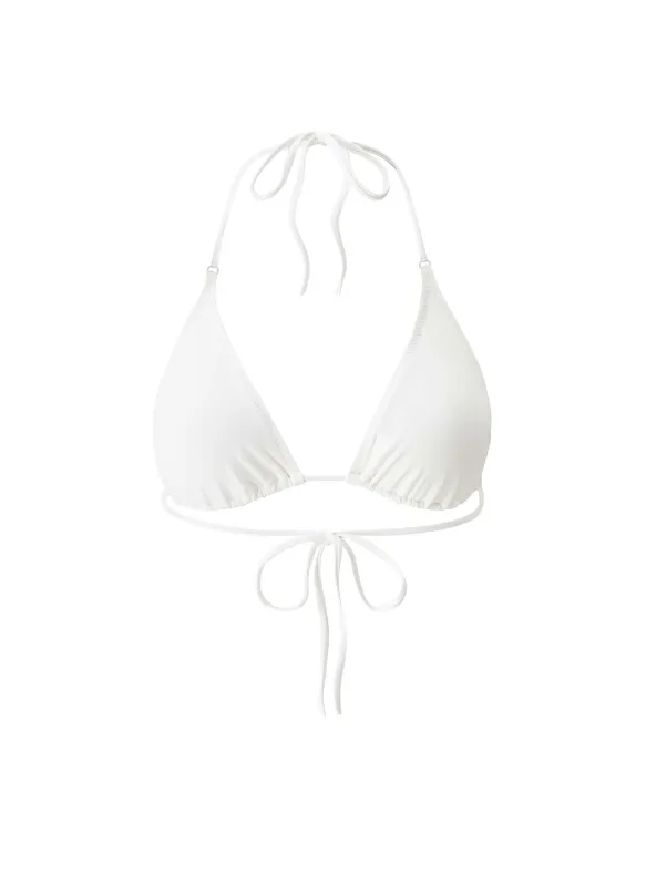 Malibu Ivory Bikini Top sold by Melissa Odabash
