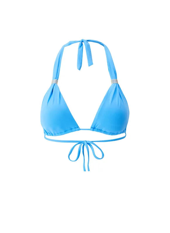 Grenada Ocean Bikini Top sold by Melissa Odabash