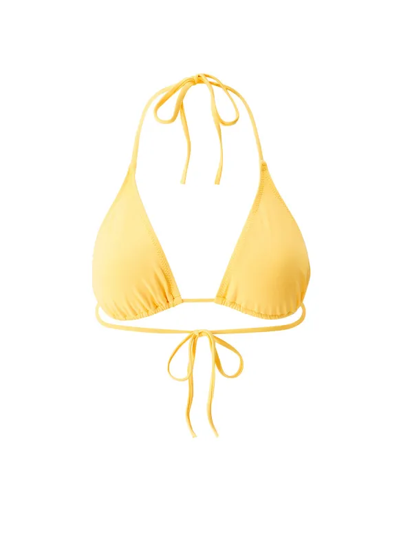 Malibu Sunflower Bikini Top sold by Melissa Odabash