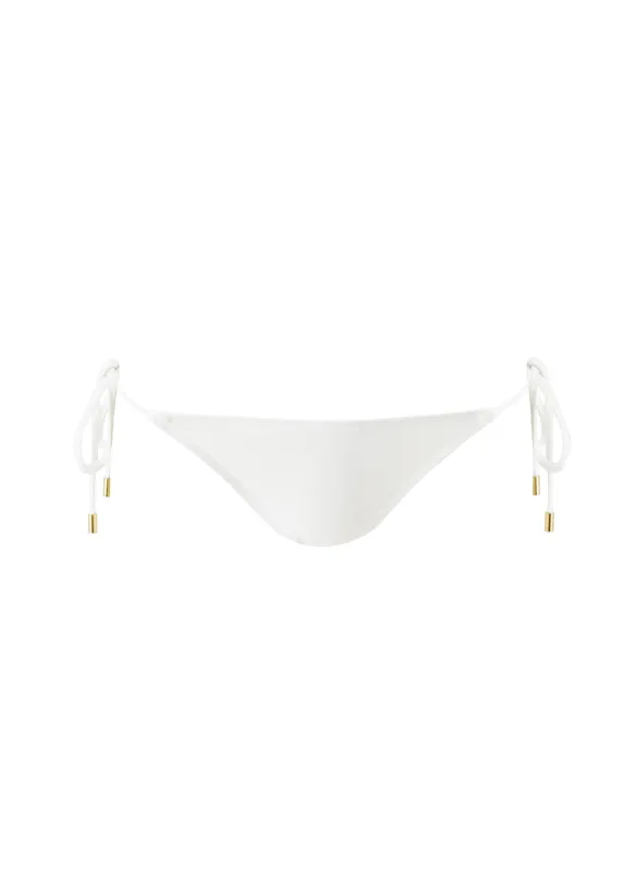 Malibu Ivory Bikini Bottom sold by Melissa Odabash