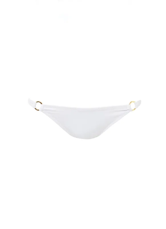 Archive Montenegro White Bikini Bottom sold by Melissa Odabash
