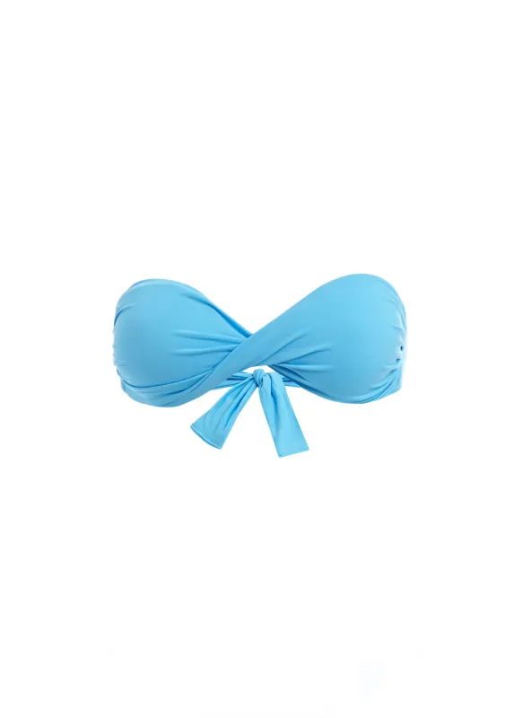 Archive Martinique Blu Bikini Top made by Melissa Odabash
