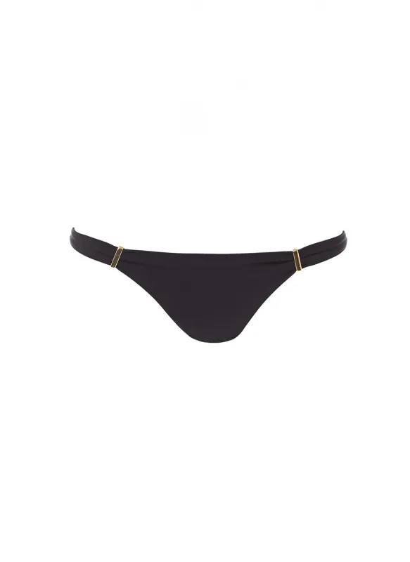 Archive Martinique Black Bikini Bottom sold by Melissa Odabash