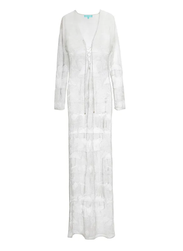 Archive Lene Silver Kaftan made by Melissa Odabash