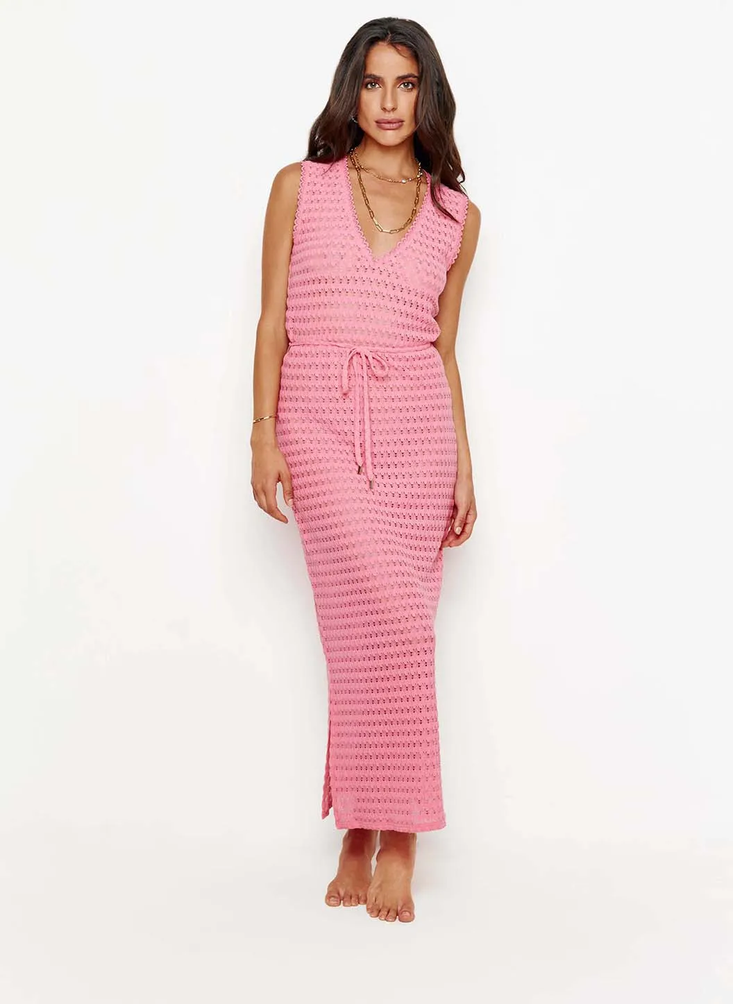Annabel Pink Dress sold by Melissa Odabash product image thumbnail 2