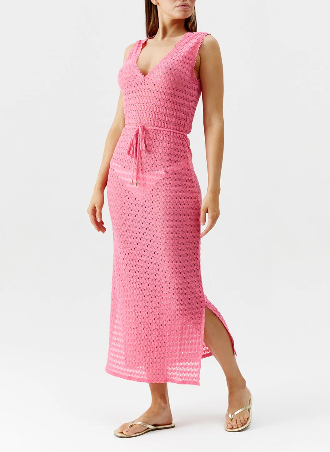 Annabel Pink Dress sold by Melissa Odabash product image thumbnail 4