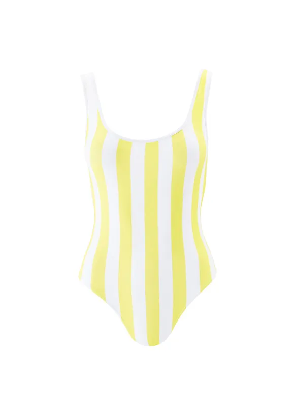 Arezzo Sunray Stripe Swimsuit sold by Melissa Odabash