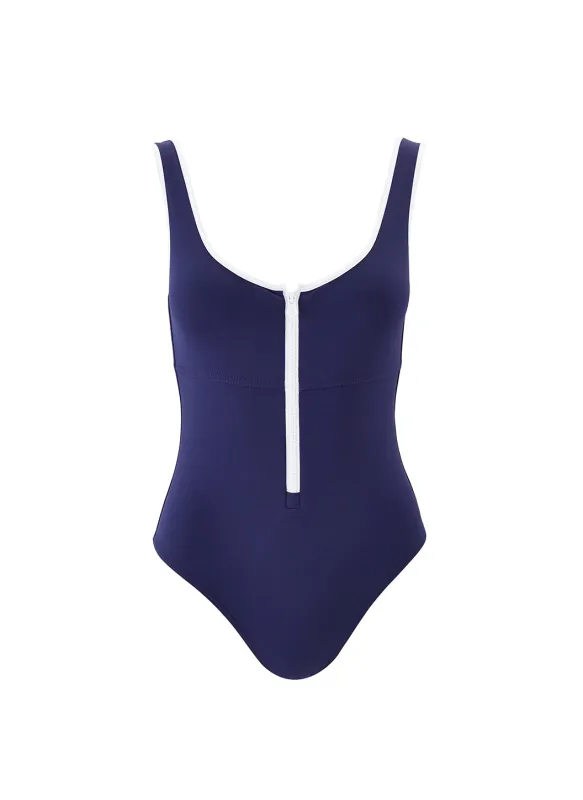 Bellino Navy/White Swimsuit sold by Melissa Odabash