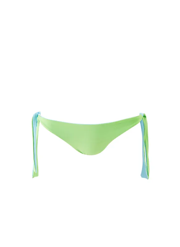 Bologna Lime/Sky Bikini Bottom sold by Melissa Odabash