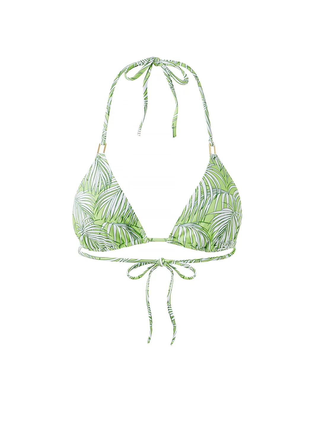 Cancun Palmetto Bikini Top sold by Melissa Odabash
