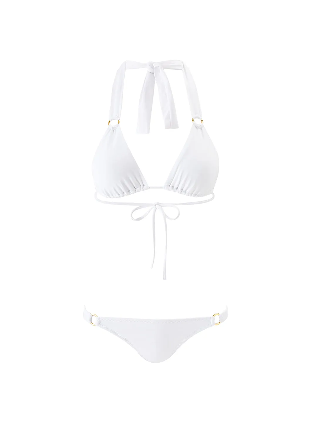 Caracas White Bikini sold by Melissa Odabash
