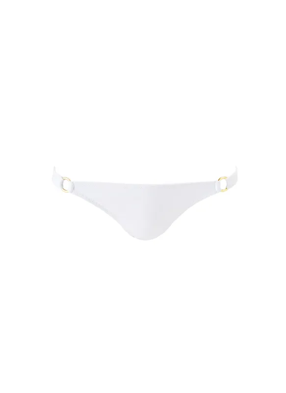 Caracas White Bikini Bottom sold by Melissa Odabash