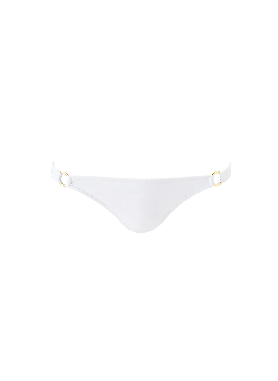 Caracas White Bikini Bottom sold by Melissa Odabash
