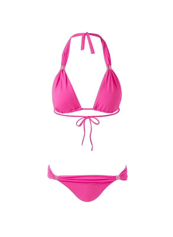 Grenada Fuchsia Bikini sold by Melissa Odabash
