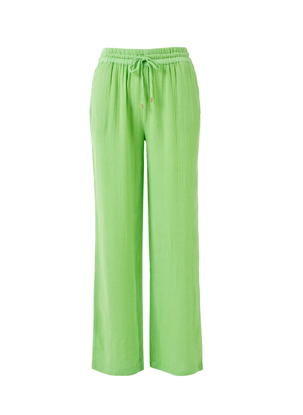 Krissy Lime Trousers sold by Melissa Odabash