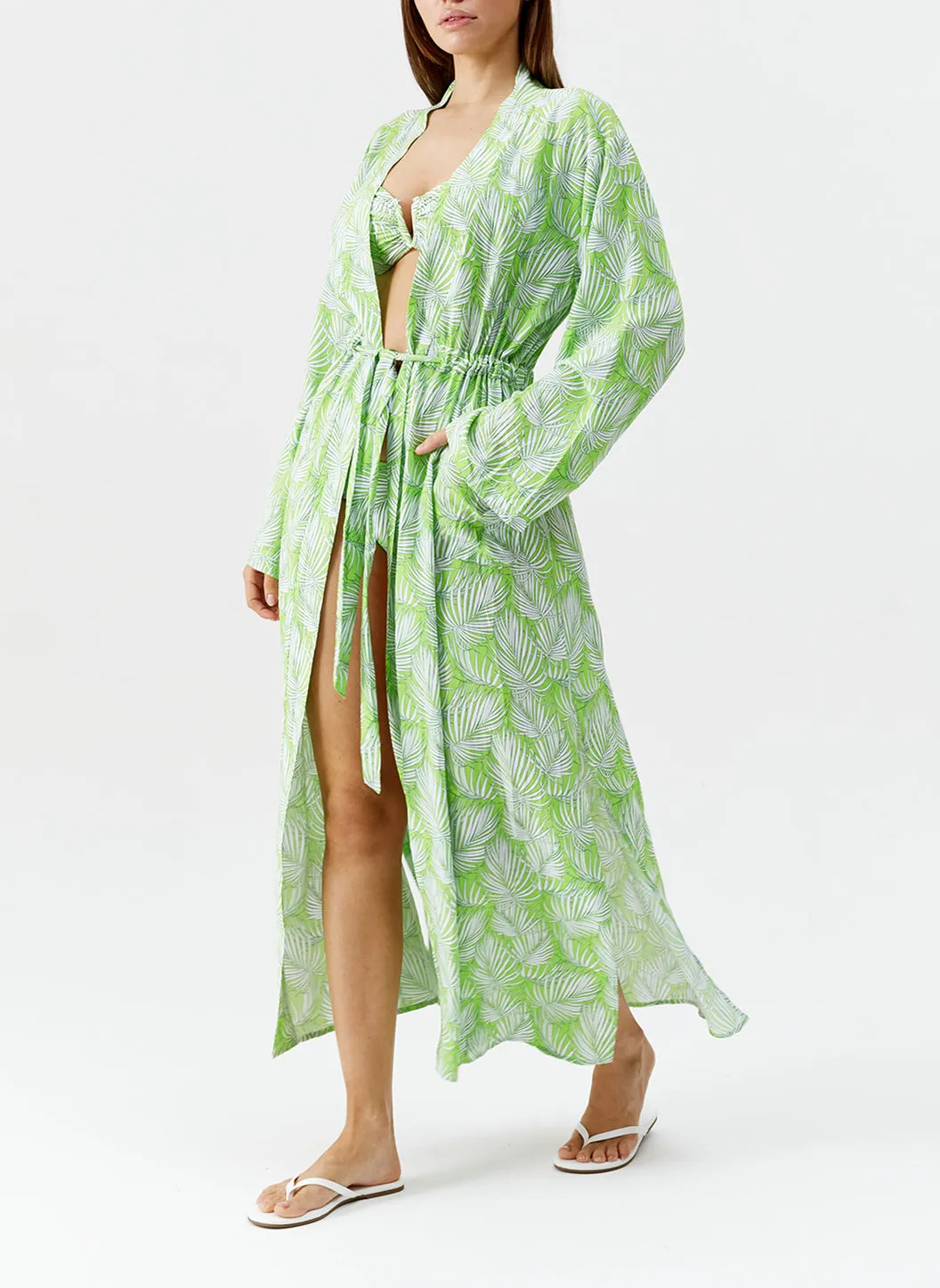 Louisa Palmetto Kaftan sold by Melissa Odabash product image thumbnail 5
