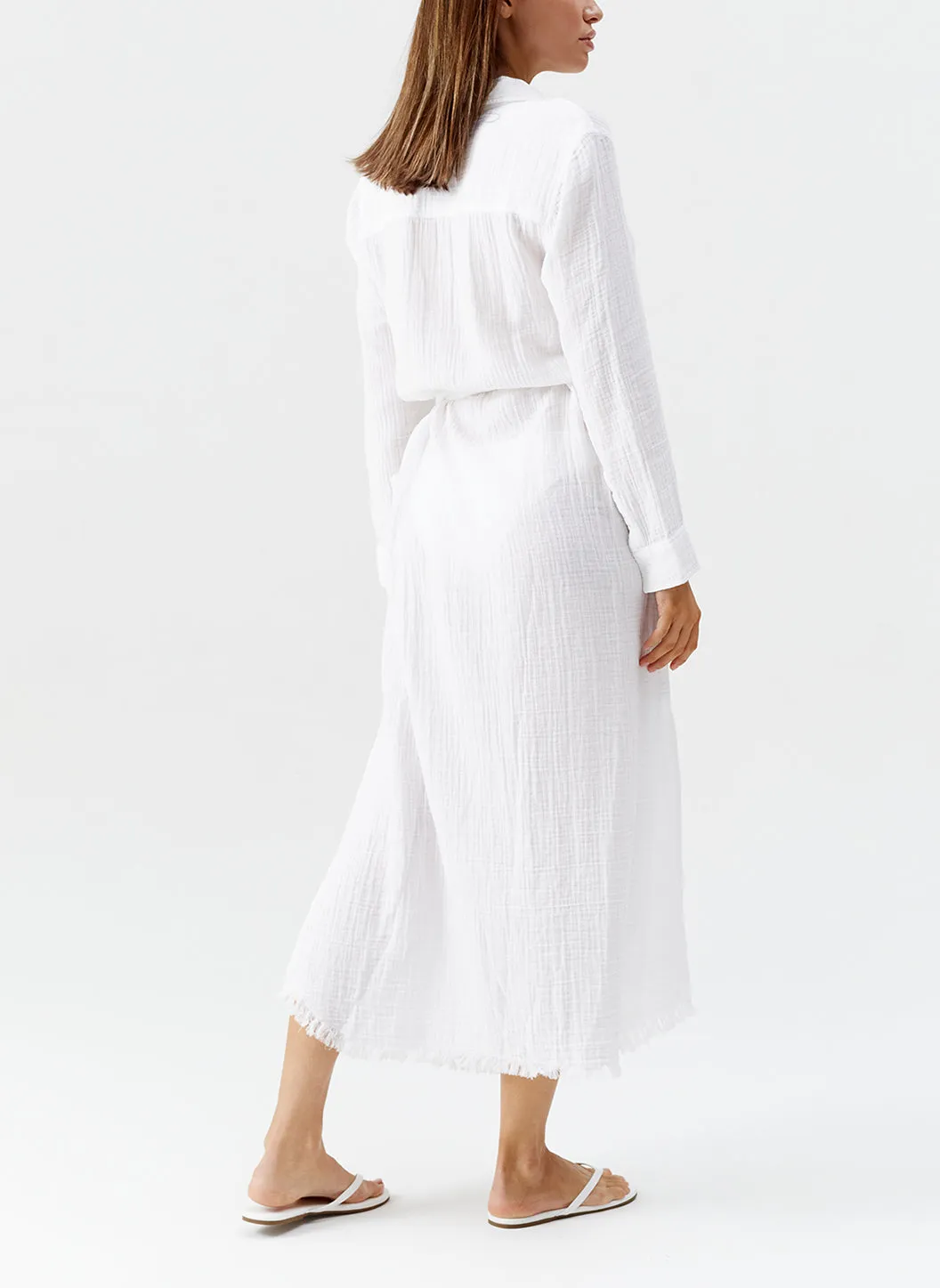 Margot White Dress sold by Melissa Odabash product image thumbnail 5