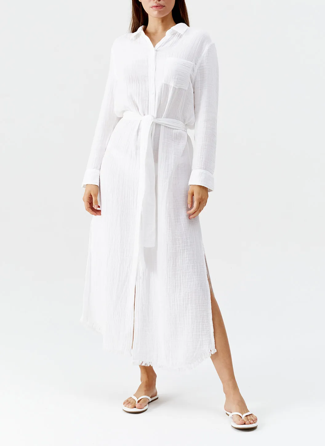 Margot White Dress sold by Melissa Odabash product image thumbnail 4